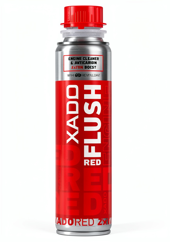 Applying XADO RED Flush to a vehicle engine