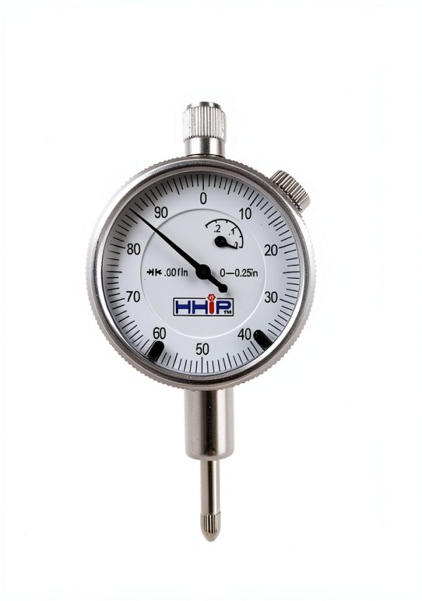 Dial Indicator HHIP Pro Series 4400-0003 0-.250" 3/8" Stem Satin-0