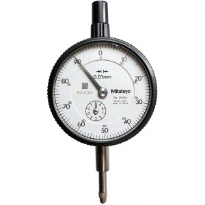 Mitutoyo Dial Indicator 2046A 0.01 Grad DG 0-10mm Precision Tool-0