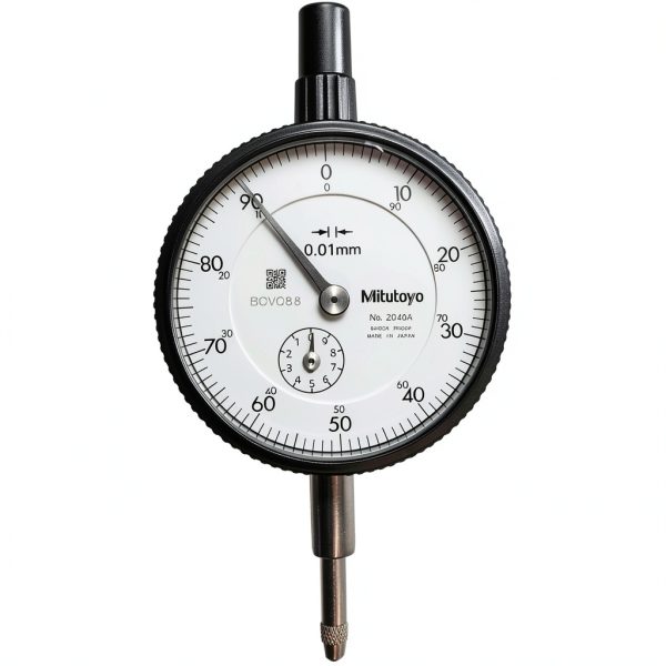Mitutoyo Dial Indicator 2046A 0.01 Grad DG 0-10mm Precision Tool-0